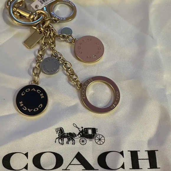 Coach Circles Cluster Bag Charm - Picture 3 of 7